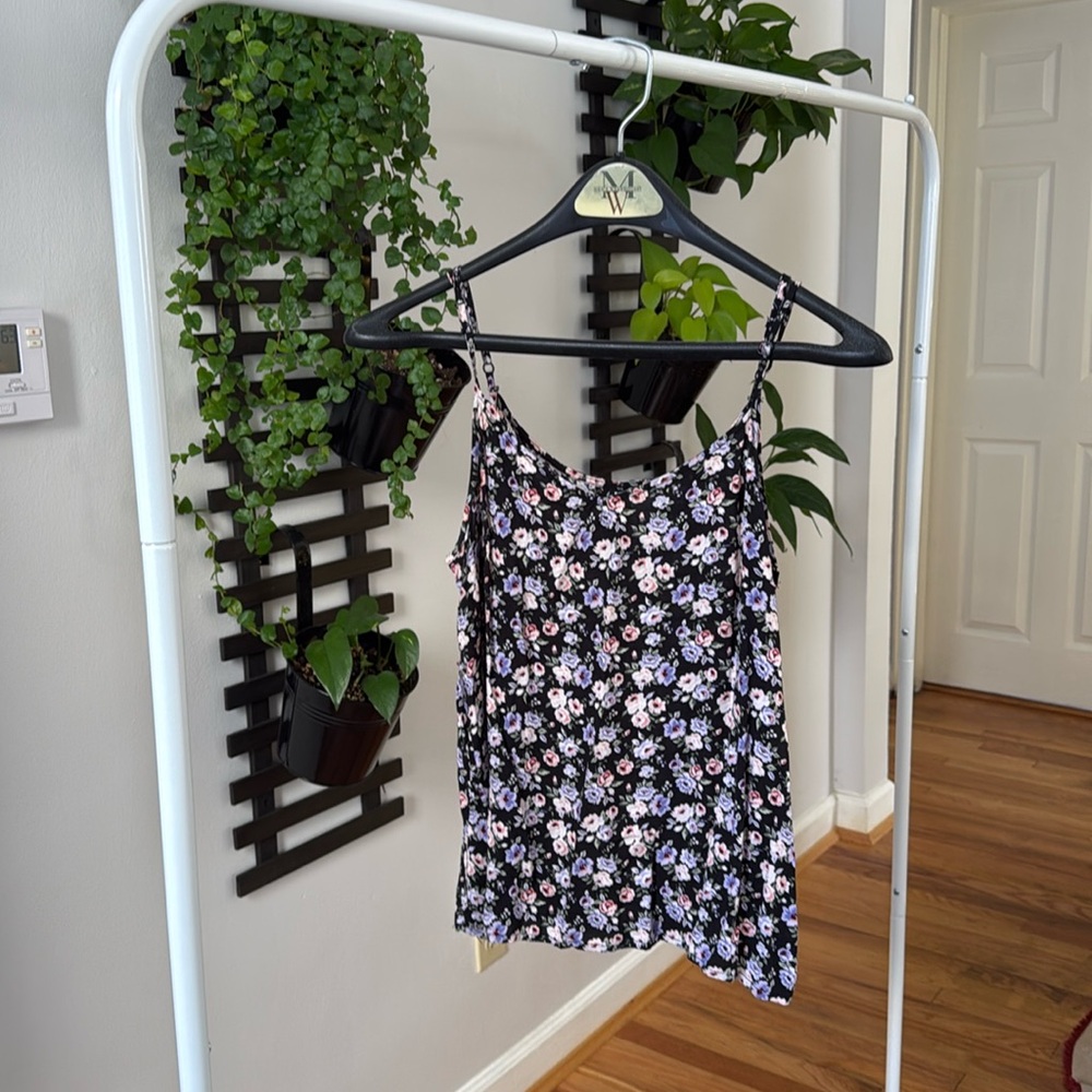 H & M Floral Tank Top